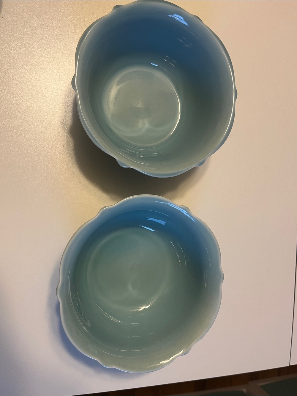 Threshold Wellsbridge Aqua Soup Cereal Bowl 2 count